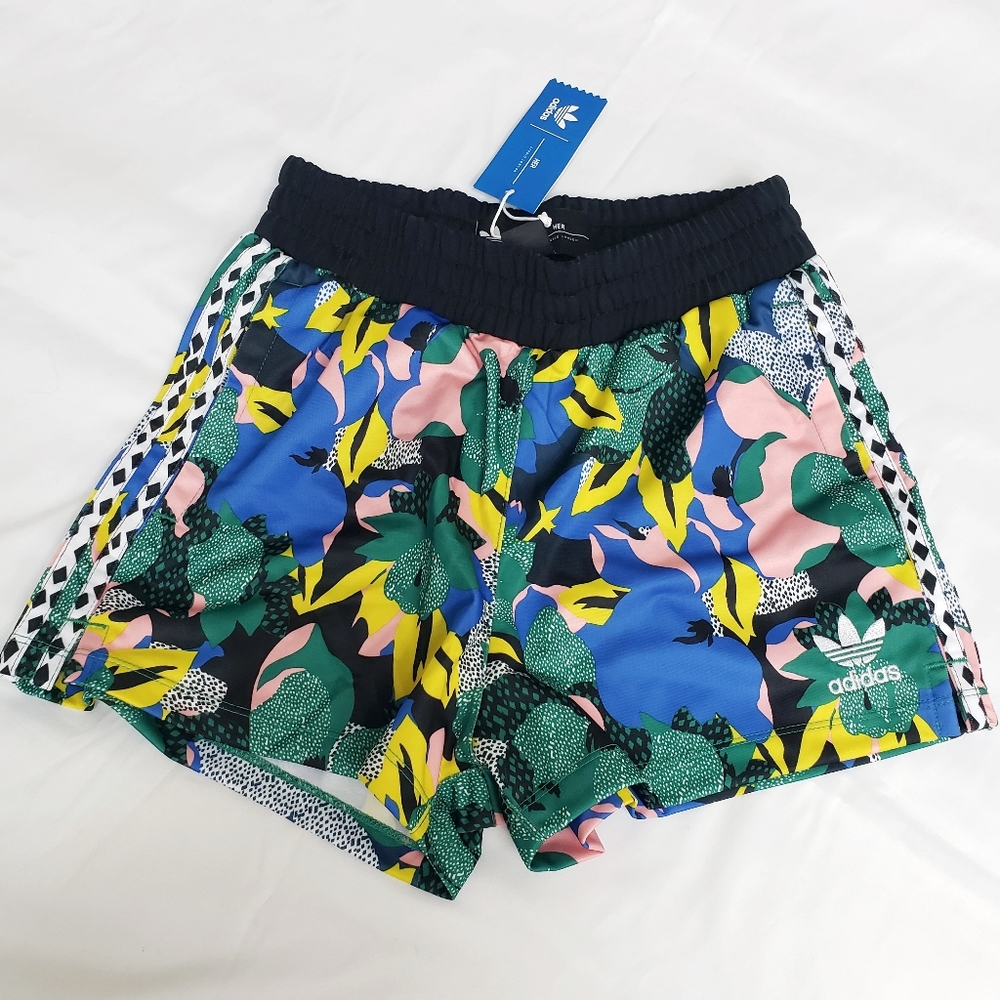 Adidas HER Studio London Floral Shorts-XS|NWT